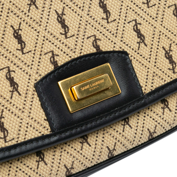 Pre-Loved Saint Laurent Small Canvas Monogram All Over Crossbody - Picture 8 of 10